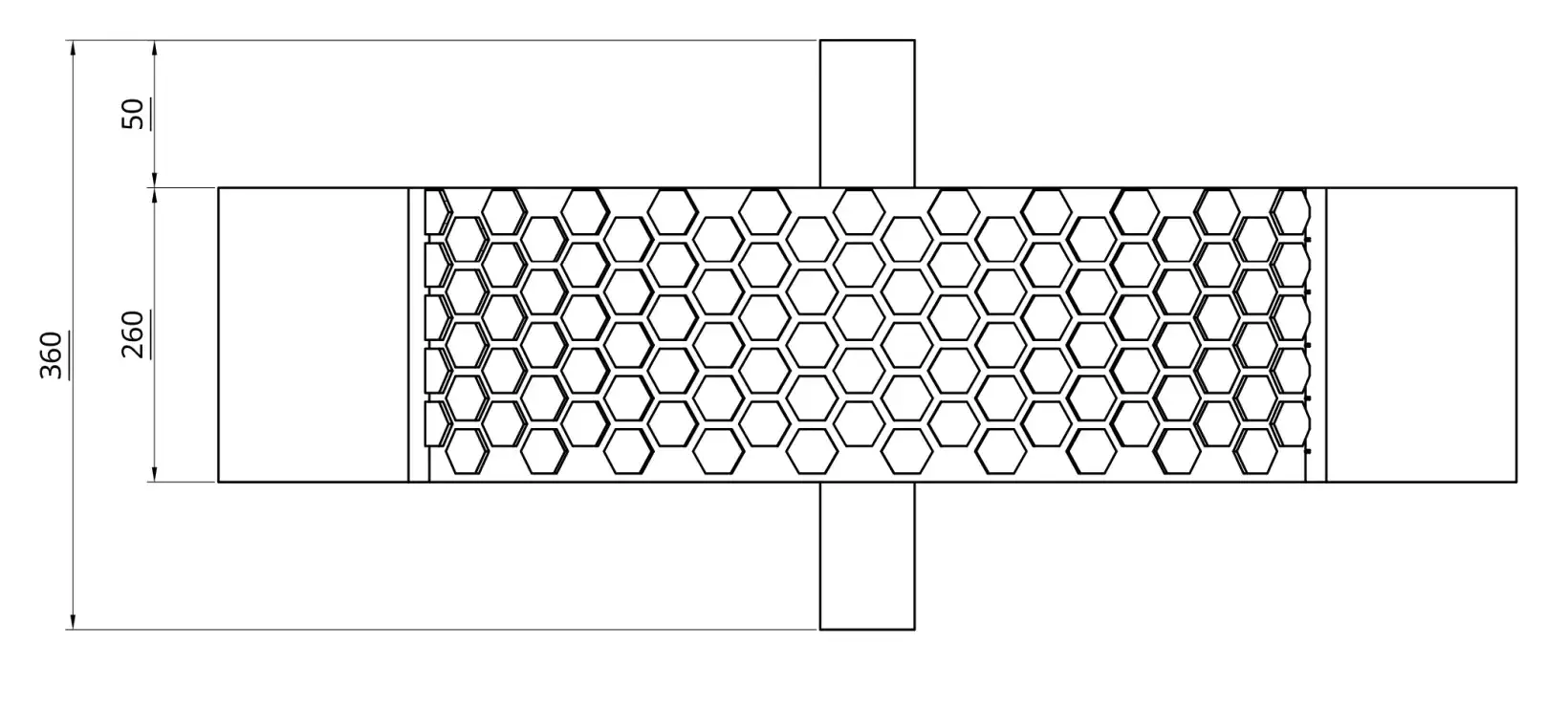 Figure 6: Low port dimensions