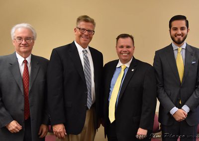 Space Policy Blitz 2016 - Jim Plaxco, Representative Randy Hultgren, Andrew Gasser, and Amador Salinas