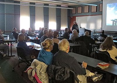 A meeting of the Chicago Society for Space Studies Public Program at Schaumburg Library