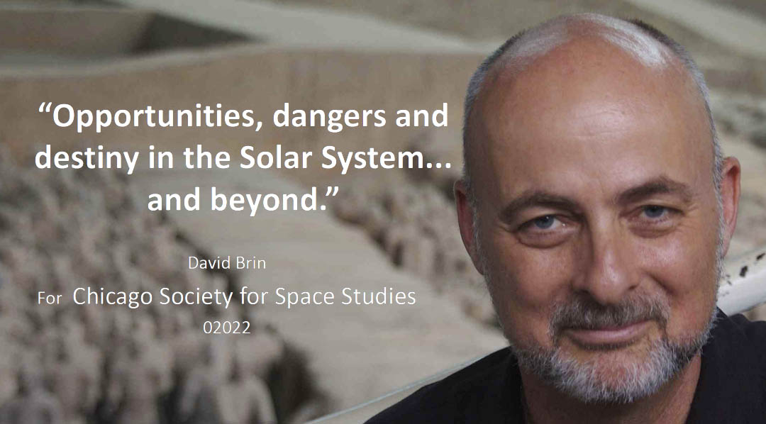 David Brin Speaks On Opportunities, Dangers and Destiny in the Solar System and Beyond