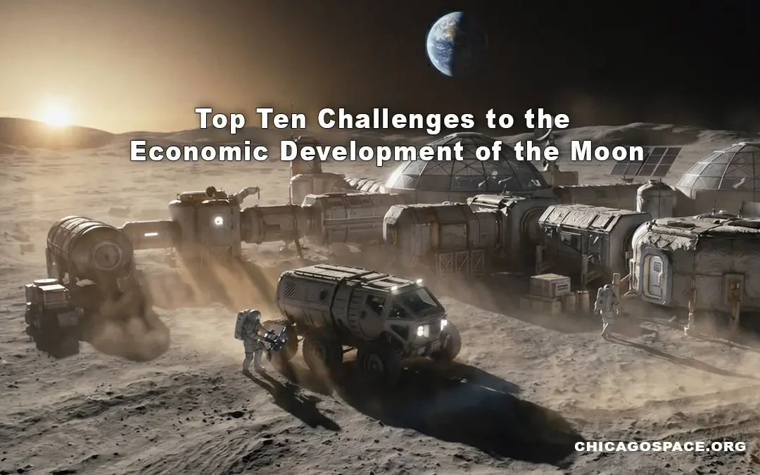 Top Ten Challenges to the Economic Development of the Moon