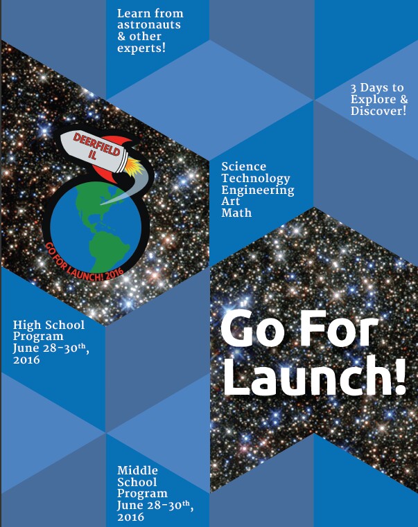 Go For Launch Higher Orbits Deerfield High School Program June 2016