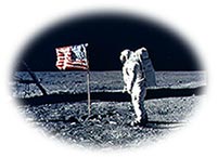 Apollo Astronaut on the Moon